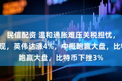 民信配资 温和通胀难压关税担忧，美股涨跌互现，英伟达涨4%，中概跑赢大盘，比特币下挫3%