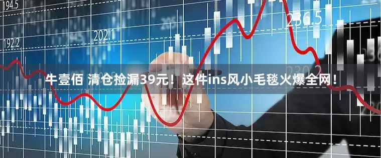 牛壹佰 清仓捡漏39元！这件ins风小毛毯火爆全网！